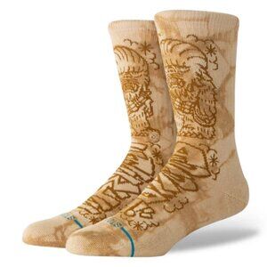NWT Stance x Star Wars DJ Chewie Crew Socks Chewbacca L